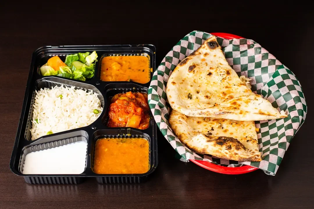 Chole Bhature North Indian dish at Tandoor House